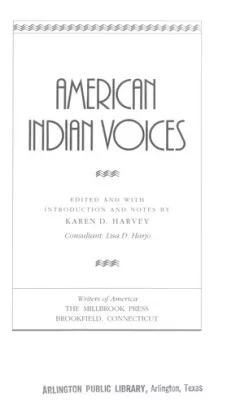 American Indian voices