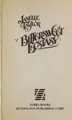 Bittersweet ecstasy