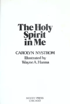 The Holy Spirit in me