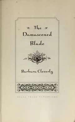 The damascened blade