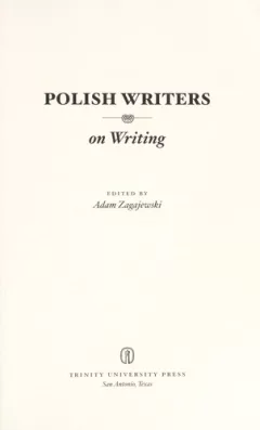 Polish writers on writing