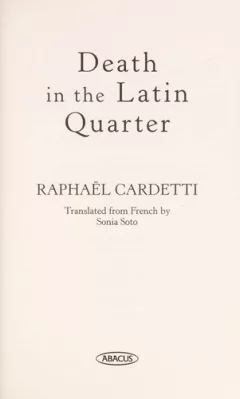 Death in the Latin quarter