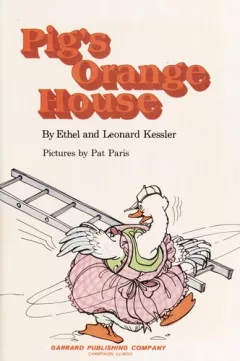 Pig's orange house
