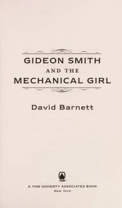 Gideon Smith and the mechanical girl