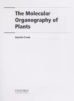 The molecular organography of plants