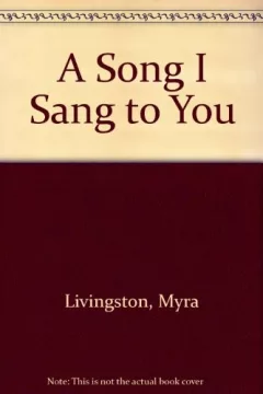 A song I sang to you
