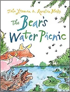 The bear's water picnic