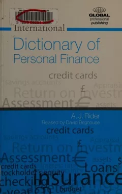 The international dictionary of personal finance