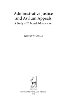 Administrative justice and asylum appeals