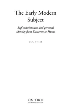 The early modern subject