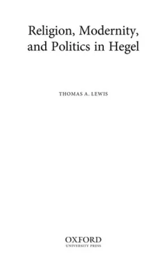 Religion, modernity, and politics in Hegel