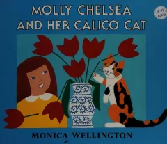 Molly Chelsea and her calico cat