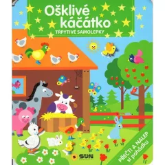 Ošklivé kačátko - Třpytivé samolepky