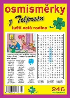 Osmisměrky z Telpresu luští celá rodina 1/2022