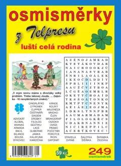 Osmisměrky z Telpresu luští celá rodina 2/2025