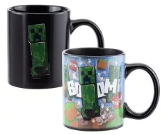 Paladone Hrnek Minecraft Creeper měnící se 300 ml