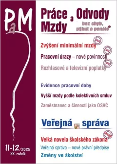 PaM 11-12/2025 Minimální mzda od 1. ledna 2026
