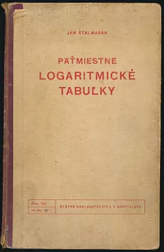 Päťmiestne logaritmické tabuľky