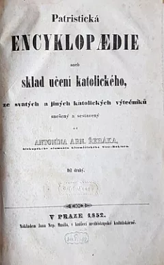 Patristická encyklopædie aneb Sklad učení katolického