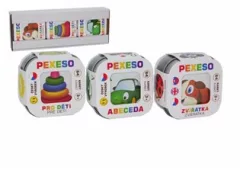Pexeso 3ks - Abeceda, Zvířátka, Pro děti