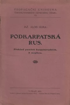 Podkarpatská Rus: Přehled poměrů karpatoruských