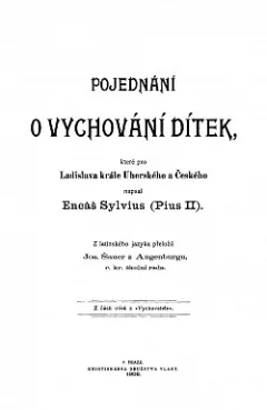 Pojednání o vychování dítek