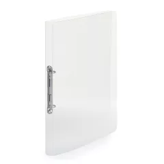 Pořadač PP A4 2kr. Lines čirá