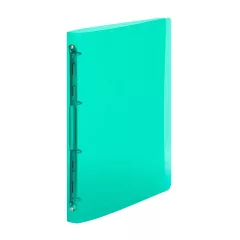 Pořadač PP A5 4kr. Lines zelená