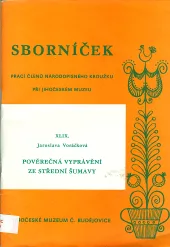 Pověrečná vyprávění ze střední Šumavy