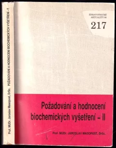 Požadování a hodnocení biochemických vyšetření