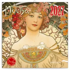 Poznámkový kalendář Alphonse Mucha