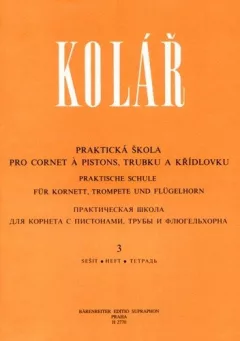 Praktická škola pro cornet a pistons, trubku a křídlovku 3