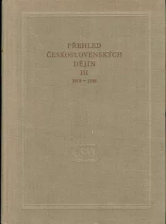 Přehled československých dějin III - 1918-1945