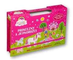 Princezny a jednorožci Box s knížkou a magnety