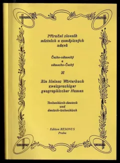 Příruční slovník místních a zeměpisných názvů