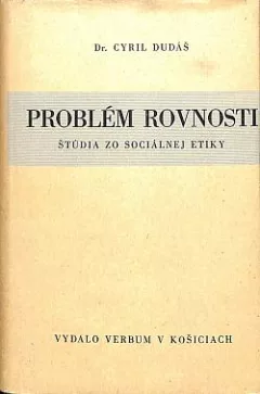 Problém rovnosti - Štúdia zo sociálnej etiky