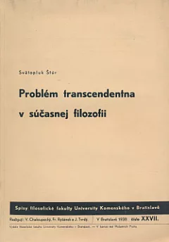 Problém transcendentna v súčasnej filozofii