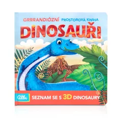 Prostorová 3D kniha - Dinosauři