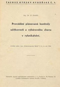 Provádění plánované kontroly užitkovosti a výběrového chovu v rybníkářství