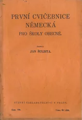 První cvičebnice německá pro školy obecné