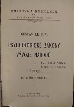 Psychologické zákony vývoje národů