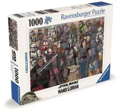 Puzzle Challenge: Star Wars Baby Yoda 1000 dílků