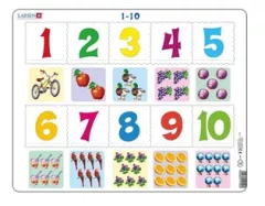 Puzzle - Čísla 1-10 10 dílků