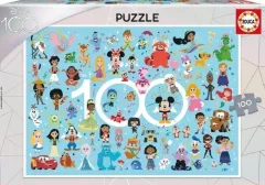 Puzzle Disney 100 let výročí