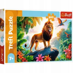 Puzzle Král džungle 200 dílků
