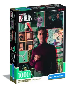 Puzzle La Casa de Papel: Berlín - Mám plán 1000 dílků