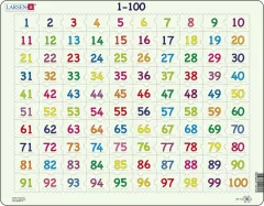 Puzzle MAXI - 1-100 /100 dílků