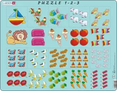 Puzzle MAXI - Počítání pro nejmenší s obrázky/10 dílků