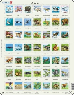 Puzzle MAXI - ZOO 1./49 dílků