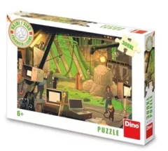 Puzzle Najdi 10 předmětů - film 300 xl dílků